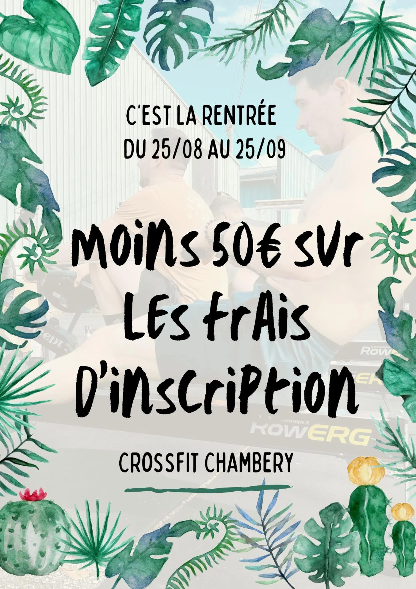 Crossfit chambery offre septembre